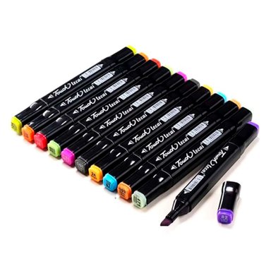 ROTULADORES PROFESIONALES LETTERING 168 UNIDADES TOUCH Y+PAPEL REGALO - 1