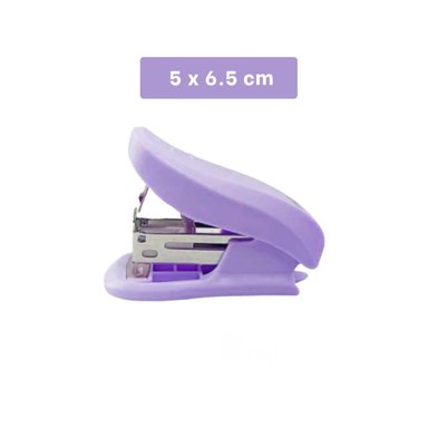 PACK2 ENGRAPADORA DE OFICINA KAWAI COLORES PASTELES LILA Y+REGALO STICKER - 4