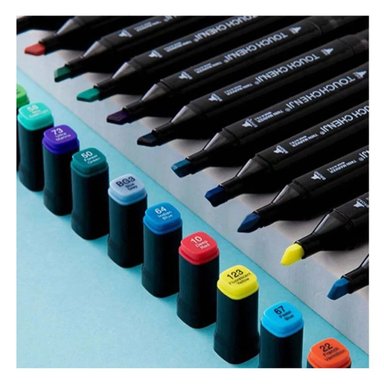 PACK PROFESIONAL LETTERING ARTISTICO 24 UNIDADES DOBLE PUNTA TOUCH Y+POST IT - 2