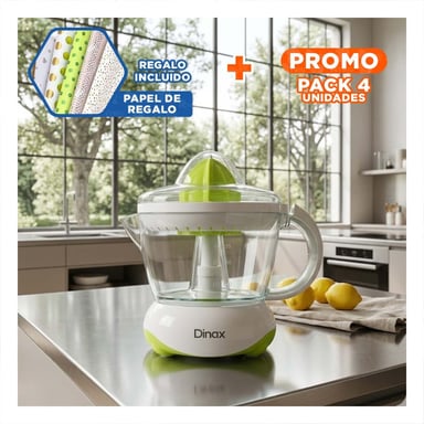 PACK4 CITRUS ELECTRICO BLANCO BOMA 1200ML PARA HOGAR MODERNO Y+PAPEL REGALO - 1