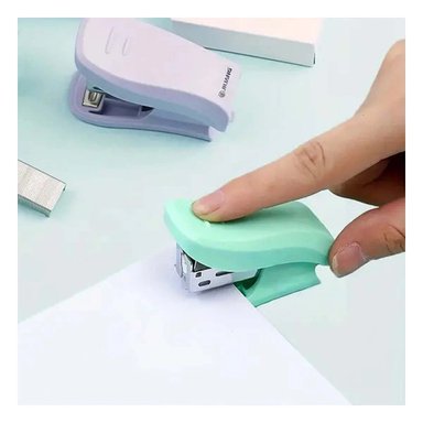 PACK4 SUJETA DOCUMENTOS KAWAI COLORES PASTELES VERDE AGUA Y+PAPEL REGALO - 5