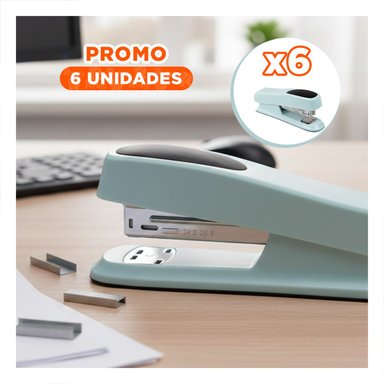 PACK6 ESCOLAR VERDE BEBE PARA 35 HOJAS CUADERNOS DOCUMENTOS Y+REGALO STICKER - 1