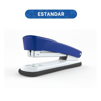 PACK2 RESISTENTE AZUL PARA 35 HOJAS OFICINA ESCOLAR Y+REGALO STICKER - 4