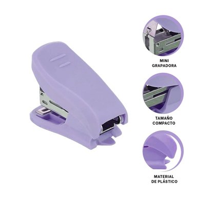 GRAPADORA MANUAL KAWAI COLORES PASTELES LILA - 3