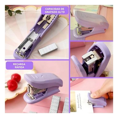 GRAPADORA MANUAL KAWAI COLORES PASTELES LILA - 5