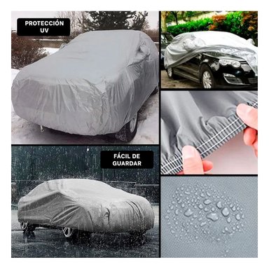 PACK6 PROTECTOR RESISTENTE PARA AUTO L 480X175X120CM GRIS Y+PAPEL REGALO - 3