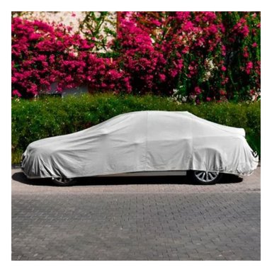 PACK4 CUBIERTA PROTECTORA PARA AUTO L 480X175X120CM GRIS - 3