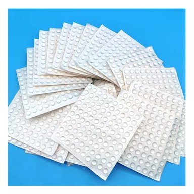 PACK4 TOPES ANTIGOLPES 100 PIEZAS DE SILICONA TRANSPARENTE HOGAR - 3