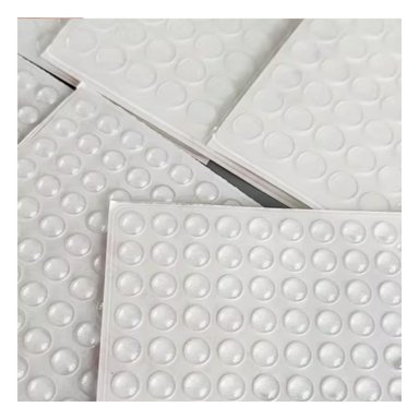 PACK4 TOPES ANTIGOLPES 100 PIEZAS DE SILICONA TRANSPARENTE HOGAR - 5
