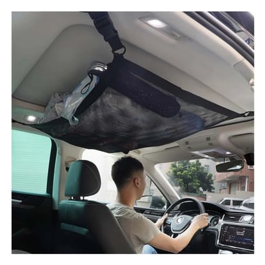 PACK4 SOPORTE ORGANIZADOR NEGRO PARA ALMACENAMIENTO EN INTERIOR DE AUTOMOVIL - 2