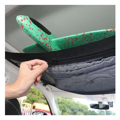 PACK4 SOPORTE ORGANIZADOR NEGRO PARA ALMACENAMIENTO EN INTERIOR DE AUTOMOVIL - 3