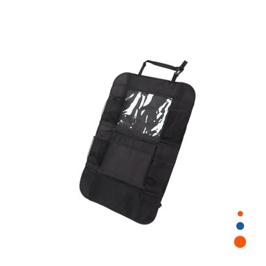 SOPORTE ORGANIZADOR PARA ASIENTO TRASERO DE COCHE NEGRO Y+REGALO STICKER - 3
