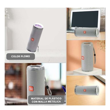 PACK4 BOCINA RECARGABLE PLOMO CON SONIDO EQUILIBRADO Y USO CONTINUO Y+REGALO STICKER - 2