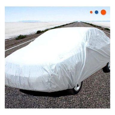 PROTECTOR AUTOMOTRIZ XL 540X175X120CM GRIS CONTRA CLIMA EXTREMO Y+POST IT - 3