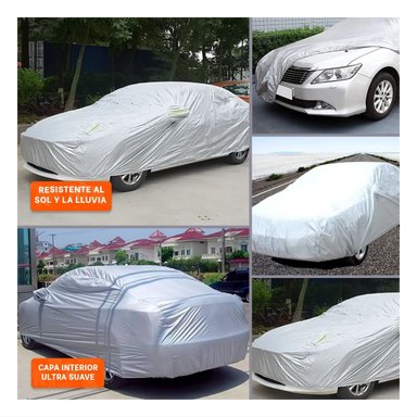 PROTECTOR AUTOMOTRIZ XL 540X175X120CM GRIS CONTRA CLIMA EXTREMO Y+POST IT - 5