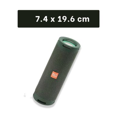 PACK4 BOCINA RECARGABLE VERDE MILITAR CON SONIDO EQUILIBRADO Y+REGALO STICKER - 4