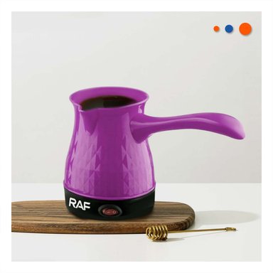 PACK2 DISPOSITIVO DE PLASTICO 500ML MORADO CON ACERO INOXIDABLE PARA TURCO Y+PAPEL REGALO - 2