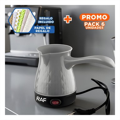 PACK6 EQUIPO TURCO PLOMO 500ML DE ACERO INOXIDABLE Y PLASTICO DE LARGA VIDA Y+PAPEL REGALO - 1