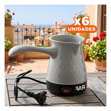 PACK6 MAQUINA DE PLASTICO Y ACERO INOXIDABLE 500ML PLOMO TURCA PARA DISFRUTAR Y+REGALO STICKER - 1