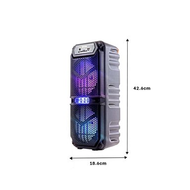 PACK6 BOCINA PROFESIONAL COLOR NEGRO 6,5 PULGADAS CON SONIDO NITIDO Y+REGALO STICKER - 4