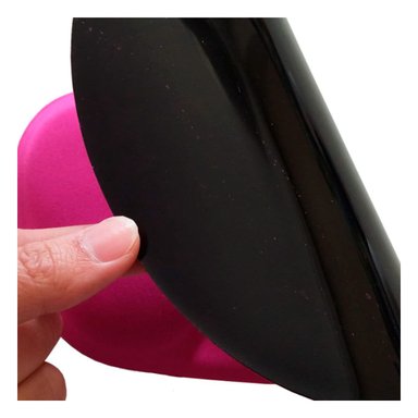 PACK2 ALFOMBRILLA GEL SUAVE COLOR FUCSIA PARA OFICINA Y ESCRITORIO - 2