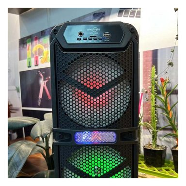 PACK6 ALTAVOZ PROFESIONAL COLOR NEGRO 6,5 PULGADAS CON SONIDO ESTEREO Y+PAPEL REGALO - 5