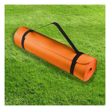PACK2 TAPETE ANTIDESLIZANTE 10MM DE GOMA EVA 61X183CM ANARANJADO - 3