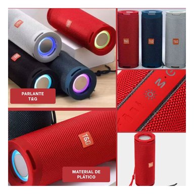 EQUIPO DE AUDIO ROJO CON TECNOLOGIA MODERNA Y REPRODUCCION CONSTANTE Y+LIGAS REGALO - 5