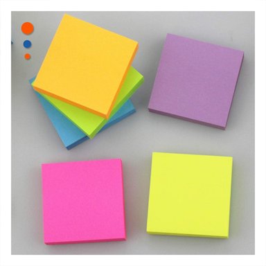 COLECCION CUADRADA ADHESIVA 3,8CM 4 PZS MULTICOLOR - 2