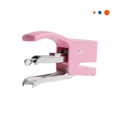 PACK4 LIGERO MINI TIPO ALICATE ROSADO PARA 15 HOJAS OFICINA Y+PAPEL REGALO - 3