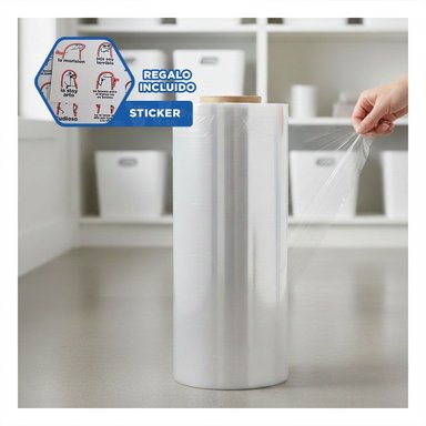 AMBIENTACION 12 PULGADAS 3K COMERCIAL TRANSPARENTE PARA EVENTO Y+REGALO STICKER - 1