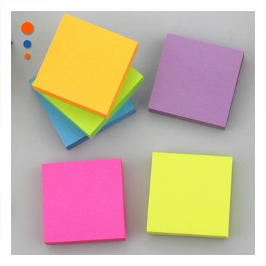PACK6 COMPLEMENTOS CUADRADOS ADHESIVOS 3,8CM 4 PZS MULTICOLOR Y+REGALO STICKER - 5