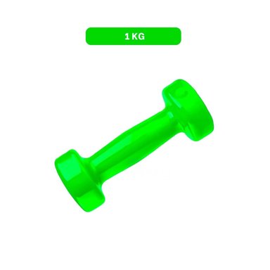 PACK12 DUMBBELL FUNCIONAL VERDE 1 KG PARA CASA - 4