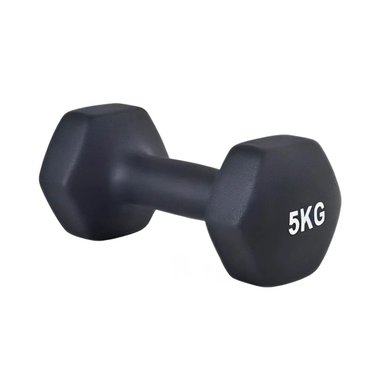 PACK2 PESA ERGONOMICA NEGRO 5 KG PARA EJERCICIO Y+REGALO STICKER - 2