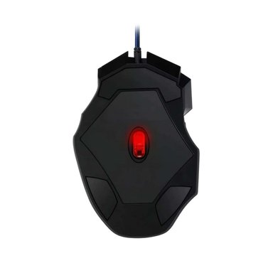 PACK6 MOUSE GAMER NEGRO PARA LAPTOP Y PC CONTROL LIGERO Y+REGALO STICKER - 2