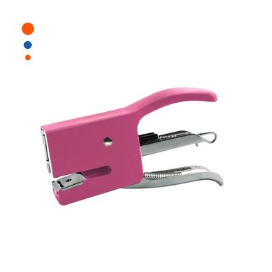 DISENO MINI TIPO ALICATE ROSADO PARA 15 HOJAS ESCOLAR Y+PAPEL REGALO - 1