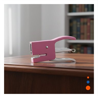 DISENO MINI TIPO ALICATE ROSADO PARA 15 HOJAS ESCOLAR Y+PAPEL REGALO - 2