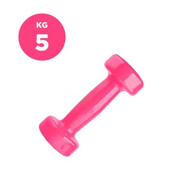 PACK6 PESA FUNCIONAL ROSADO 5 KG PARA EJERCICIO Y+REGALO STICKER - 4