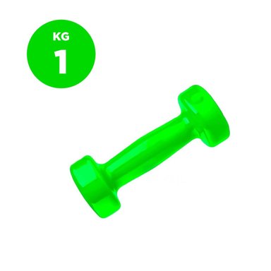 PACK6 DUMBBELL RESISTENTE VERDE 1 KG PARA ENTRENAMIENTO - 4
