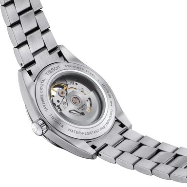 RELOJ PARA HOMBRE GENTLEMAN POWERMATIC 80 OPEN HEART PLATA - 3