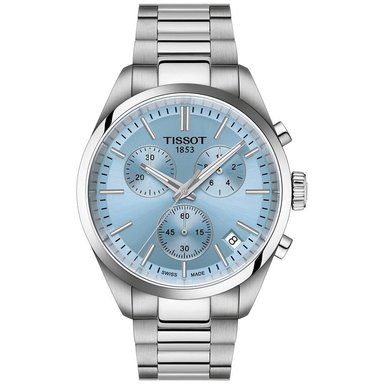RELOJ PARA HOMBRE PR 100 CHRONOGRAPH 40MM PLATA Y AZUL HIELO - 1