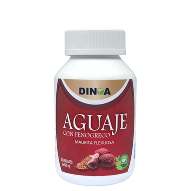 SUPLEMENTO AGUAJE & FENOGRECO DINOA CÁPSULAS BLANDAS 100 UNIDADES