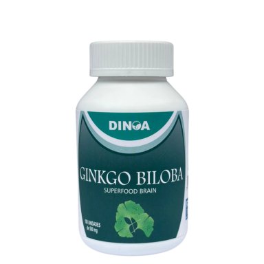 SUPLEMENTO DINOA CÁPSULAS BLANDAS GINKGO BILOBA 100 UNIDADES