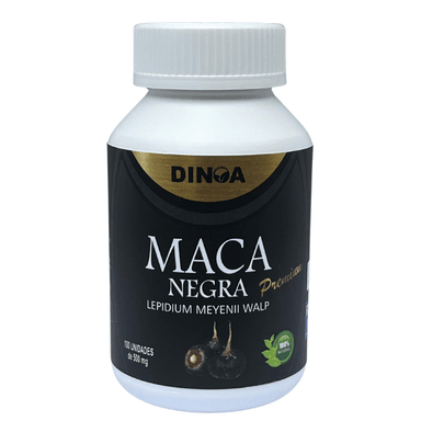 SUPLEMENTO DINOA CÁPSULAS BLANDAS MACA NEGRA 100 UNIDADES