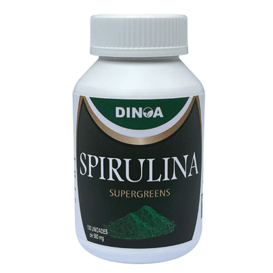 SUPLEMENTO DINOA CÁPSULAS BLANDAS SPIRULINA 100 UNIDADES