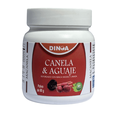 SUPLEMENTO DINOA POLVO CANELA & AGUAJE POTE X 80GR