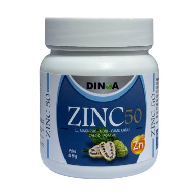 SUPLEMENTO DINOA ZINC 50 EN POLVO 80GR