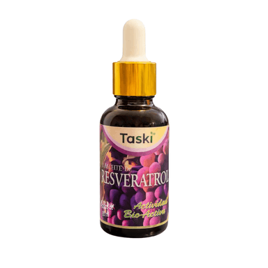 BEBIDA RESVERATROL TASKI  30ML  /ANTIEDAD NATURAL /PROTECCIÓN CELULAR