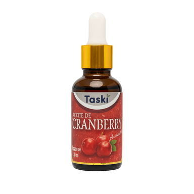 ACEITE  DE CRANBERRY TASKI 30ML  /ANTIOXIDANTE /HIDRATANTE /PIEL Y CABELLO