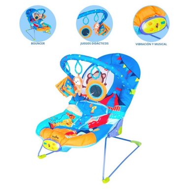 BAUNCER CUZKA MUSICAL VIBRADOR CIRCUS